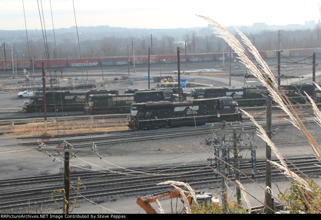 NS units at Enola Yard